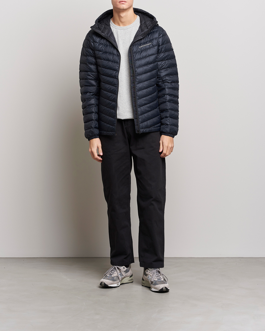 Homme | Manteaux Et Vestes | Peak Performance | Frost Liner Down Hooded Jacket Black