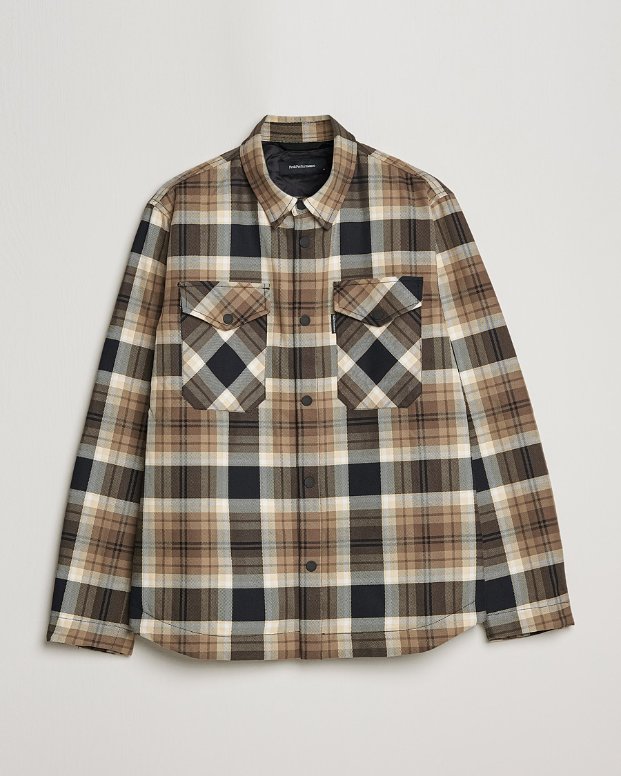 Heren | Overhemden | Peak Performance | Moment Outdoor Overshirt Checked