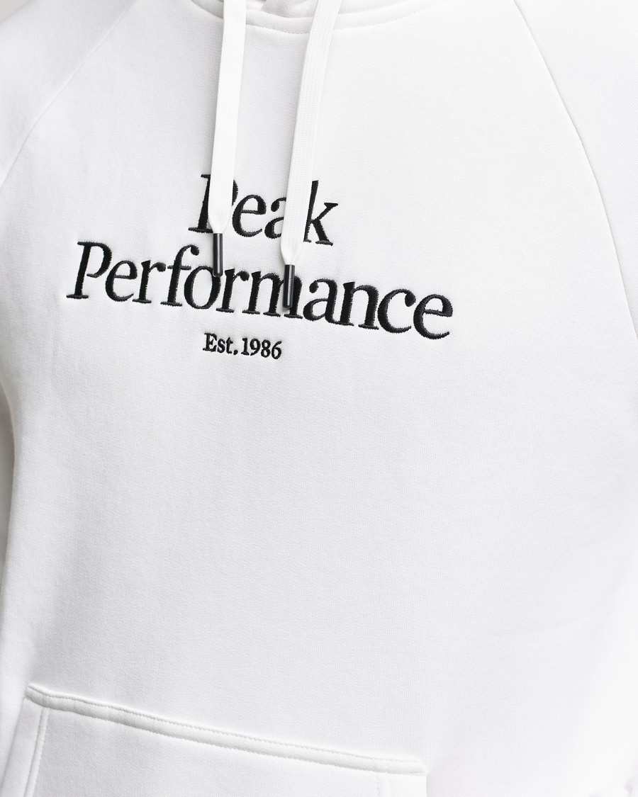 Homme | Pulls Et Tricots | Peak Performance | Original Logo Hoodie Offwhite