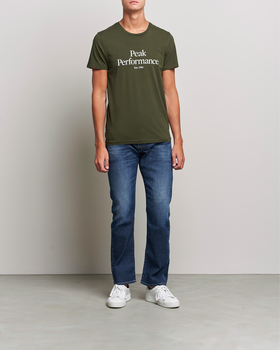 Homme | T-shirts | Peak Performance | Original Tee Forest Night