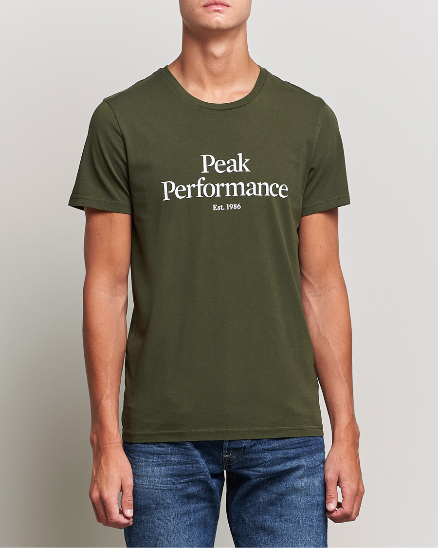 Homme | T-shirts | Peak Performance | Original Tee Forest Night