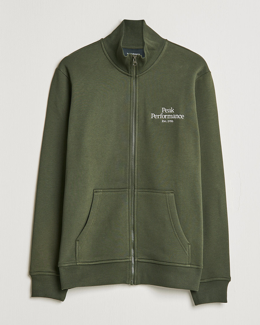 Homme | Pulls Et Tricots | Peak Performance | Original Zip Forest Night
