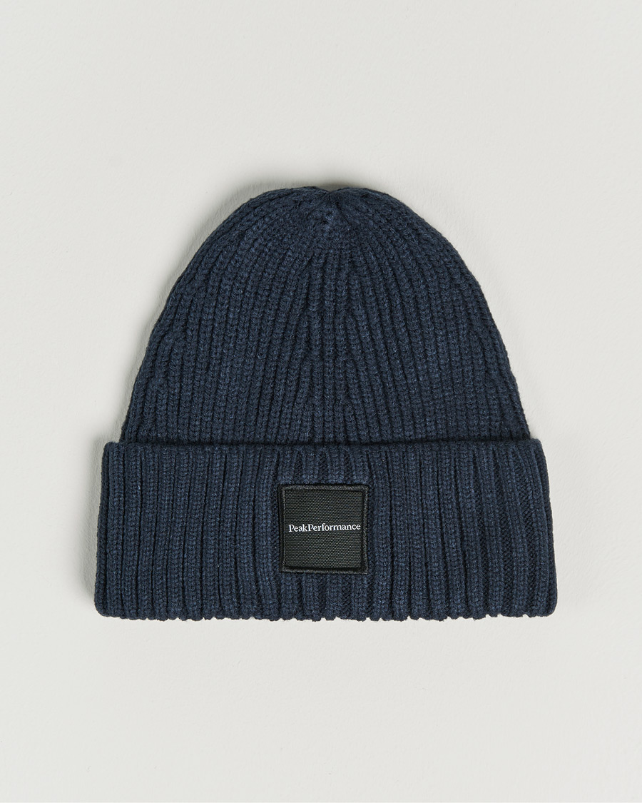 Homme | Peak Performance Cornice Ribbed Hat Blue Shadow | Peak Performance | Cornice Ribbed Hat Blue Shadow