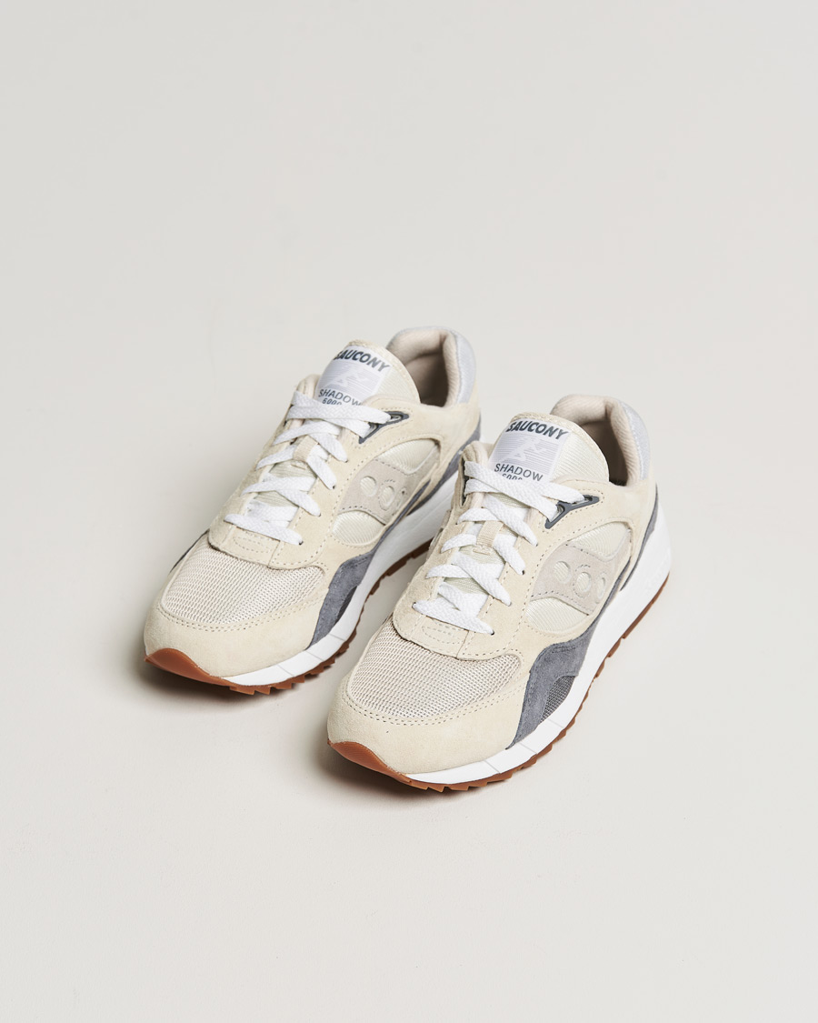 Homme | Saucony Shadow 6000 Sneaker Grey/Navy | Saucony | Shadow 6000 Sneaker Grey/Navy