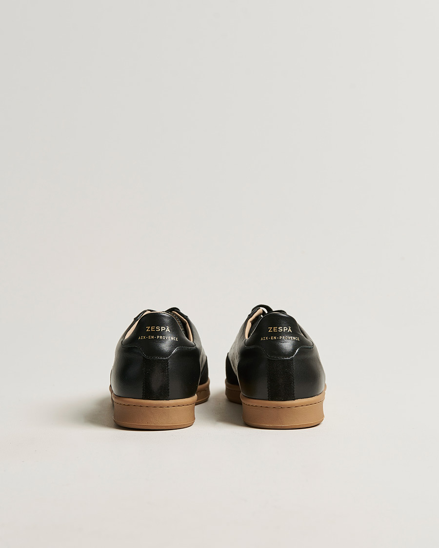 Homme | Zespà ZSP GT Calf Nappa Leather Sneakers Black | Zespà | ZSP GT Calf Nappa Leather Sneakers Black