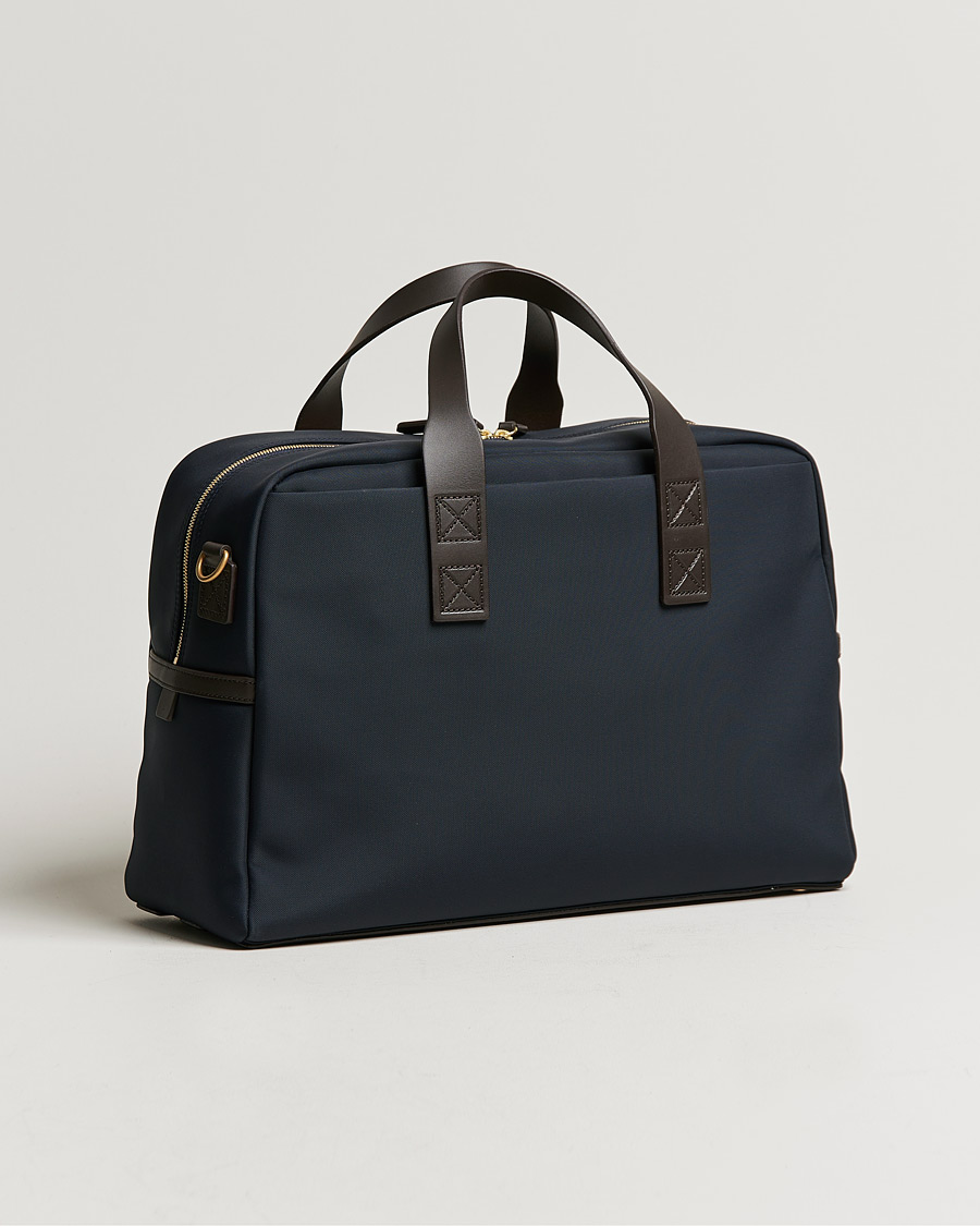 Homme | Mismo M/S Aviator Bag Navy/Dark Brown | Mismo | M/S Aviator Bag Navy/Dark Brown