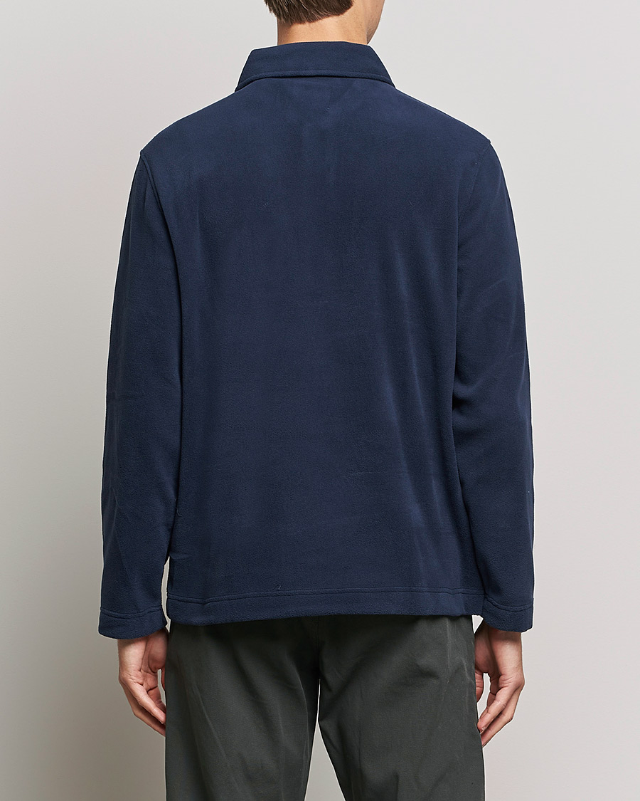 Heren | Truien | NN07 | Vinny Micro Fleece Polo Navy