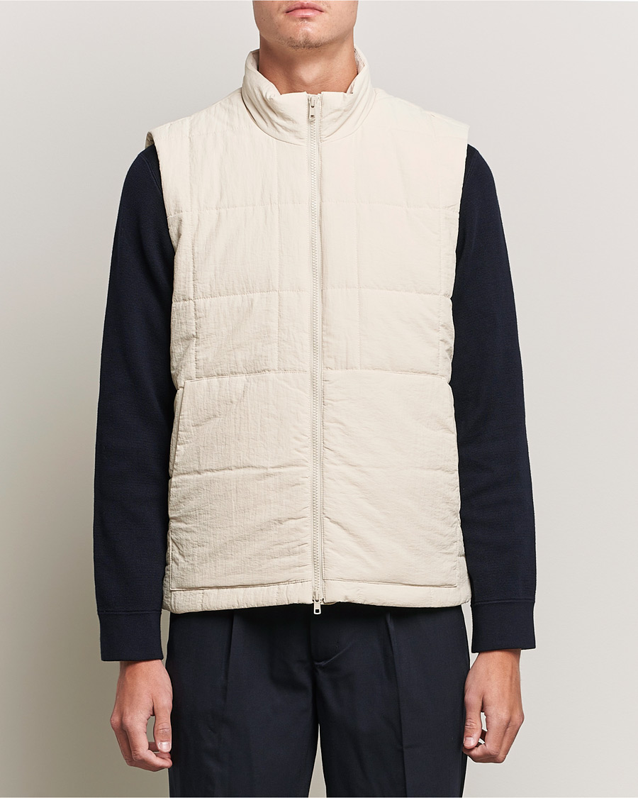 Heren | Gilets | NN07 | Verve Primaloft Vest Ecru