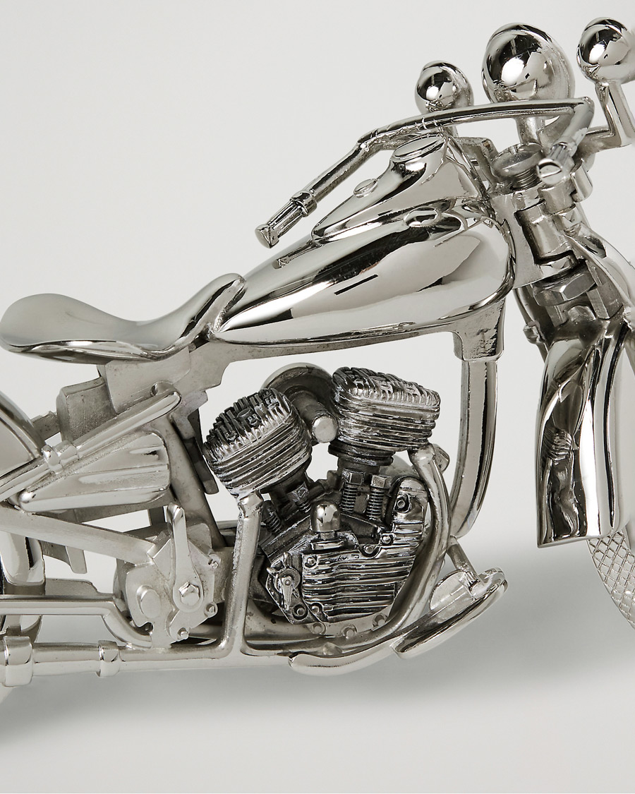 Homme | Ralph Lauren Home Ely Motorcycle Silver | Ralph Lauren Home | Ely Motorcycle Silver