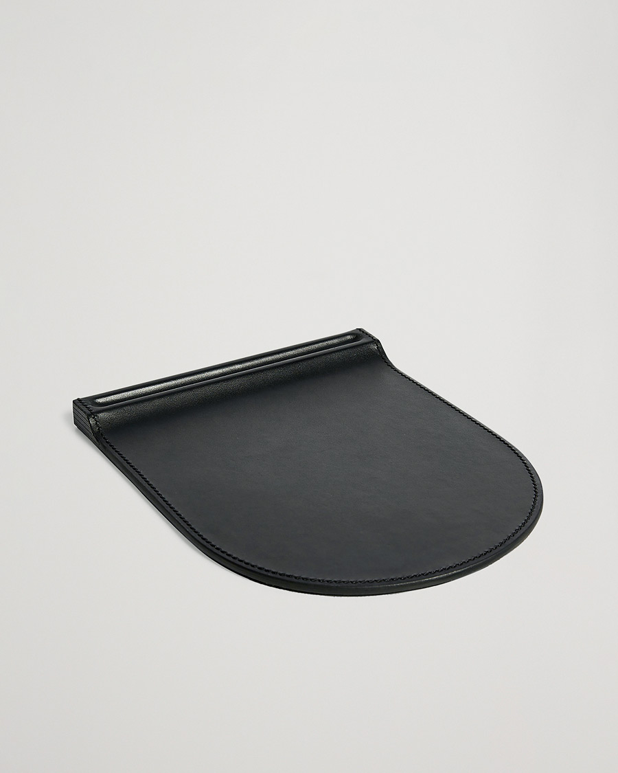 Homme | Pour La Maison | Ralph Lauren Home | Brennan Leather Mouse Pad Black