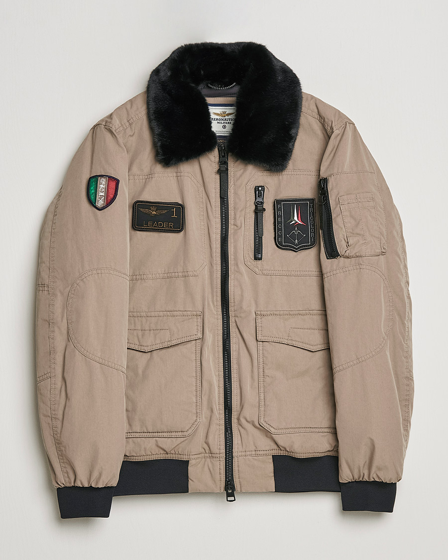 Homme | Manteaux Et Vestes | Aeronautica Militare | Pilot Jacket Tortora