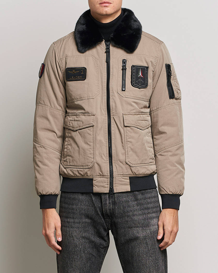 Homme | Manteaux Et Vestes | Aeronautica Militare | Pilot Jacket Tortora