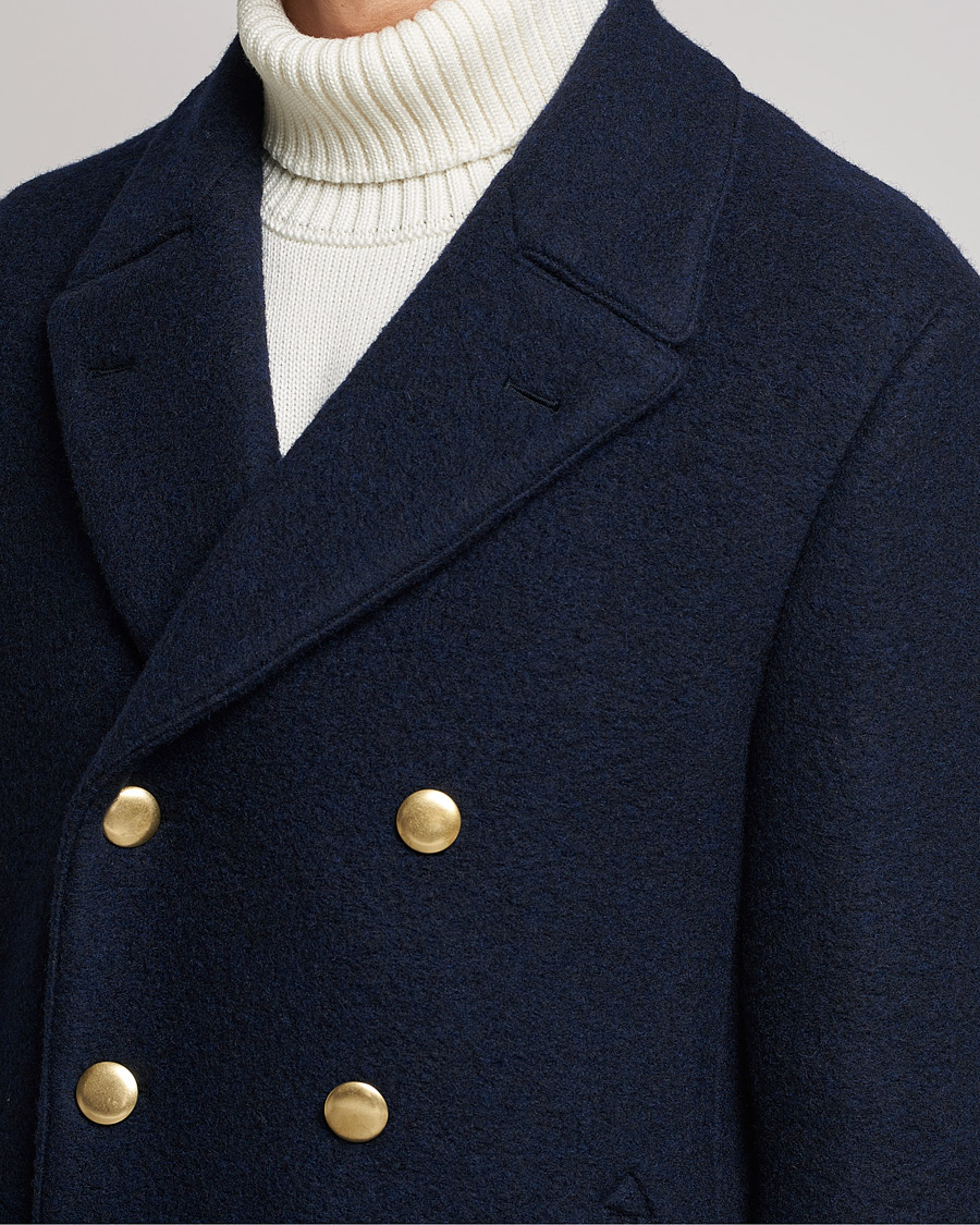 Heren | Jassen | Slowear | Wool Peacoat Navy