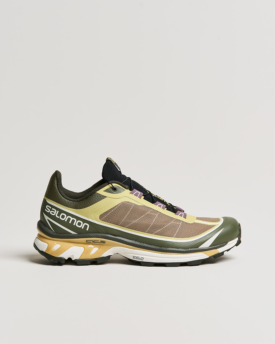 Homme | Salomon XT-6 Running Sneakers Kelp | Salomon | XT-6 Running Sneakers Kelp