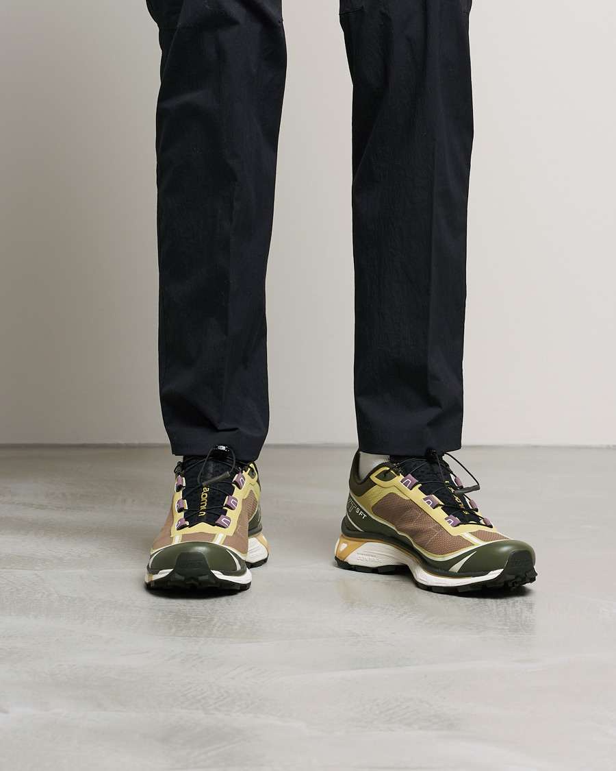 Homme | Salomon XT-6 Running Sneakers Kelp | Salomon | XT-6 Running Sneakers Kelp