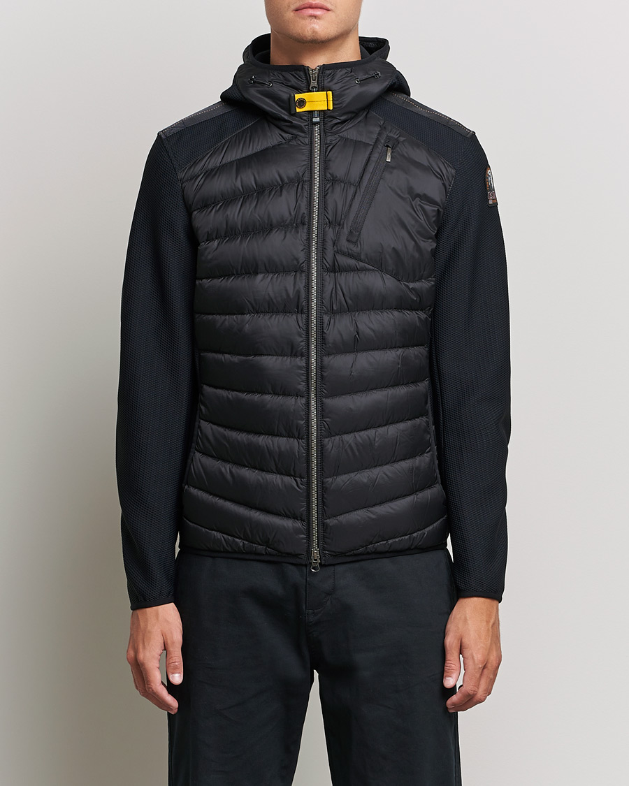 Homme | Manteaux Et Vestes | Parajumpers | Nolan Hybrid Hooded Jacket Black