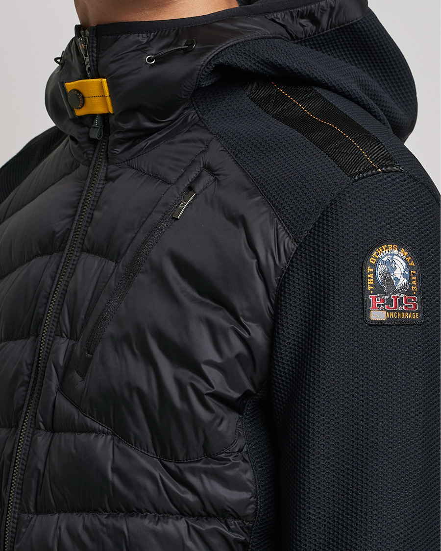 Homme | Manteaux Et Vestes | Parajumpers | Nolan Hybrid Hooded Jacket Black