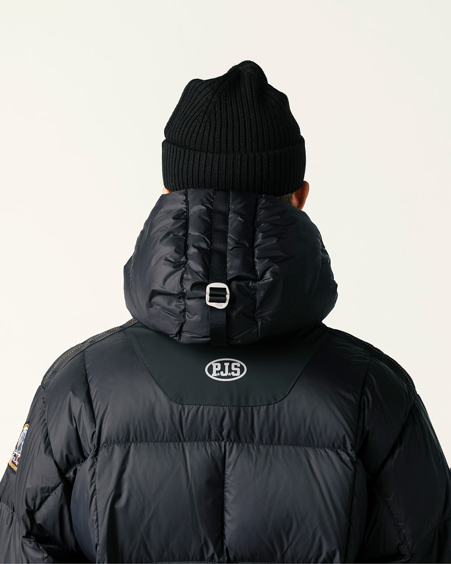 Heren | Parajumpers Ribbed Hat Black | Parajumpers | Ribbed Hat Black