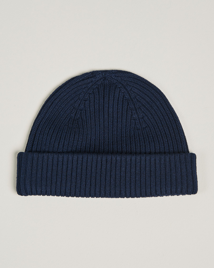 Heren | Parajumpers Ribbed Hat Navy | Parajumpers | Ribbed Hat Navy