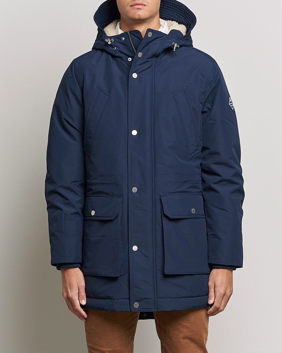 Heren | Jassen | GANT | The Everyday Parka Marine