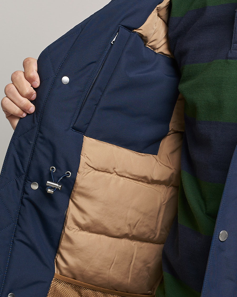 Heren | Jassen | GANT | The Everyday Parka Marine
