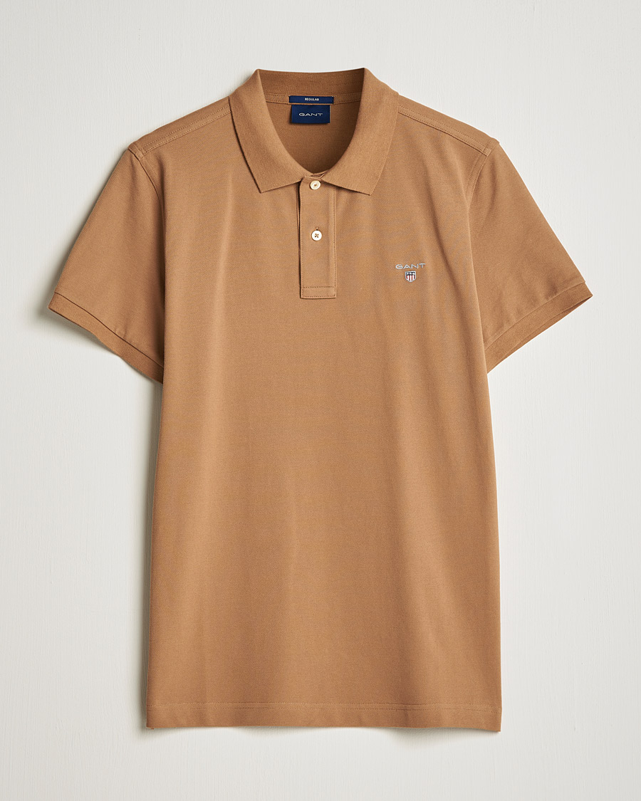 Heren | Polo's | GANT | The Original Polo Roasted Walnut