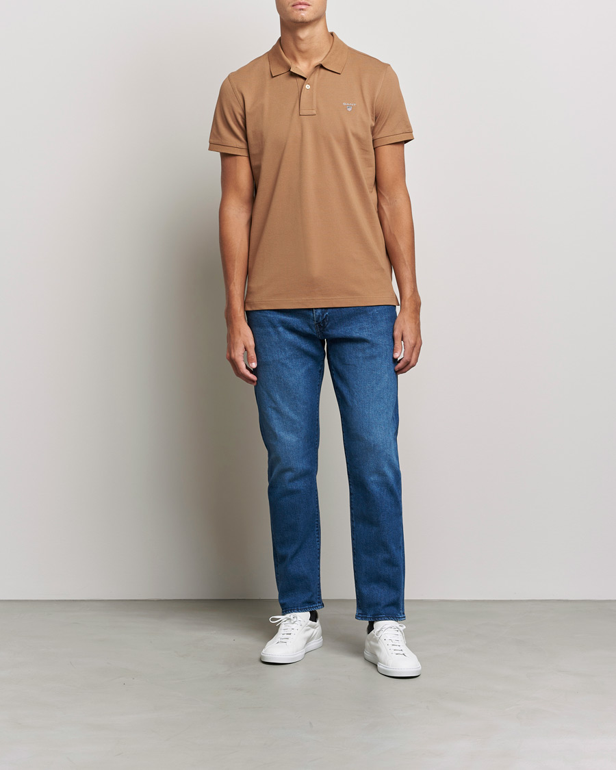 Heren | Polo's | GANT | The Original Polo Roasted Walnut