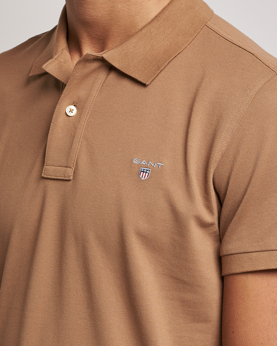 Heren | Polo's | GANT | The Original Polo Roasted Walnut