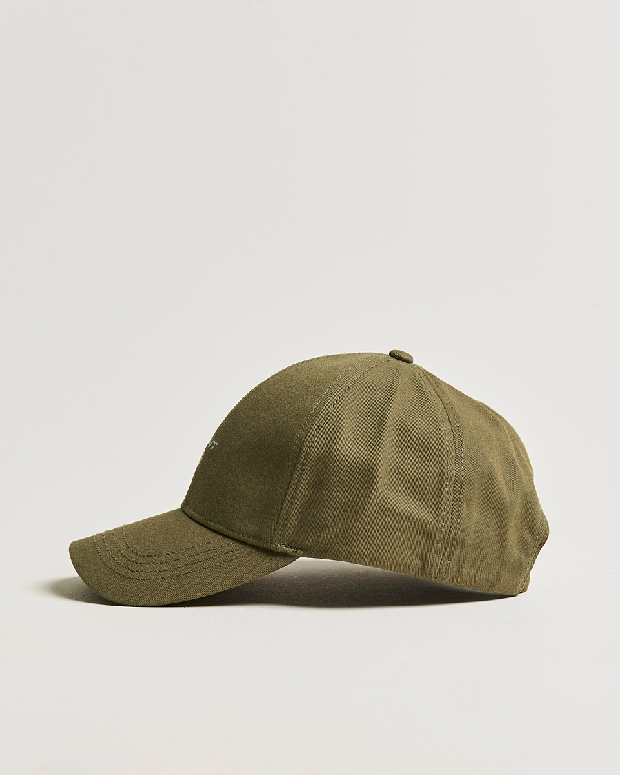 Homme | GANT Original Shield Cap Hunter Green | GANT | Original Shield Cap Hunter Green