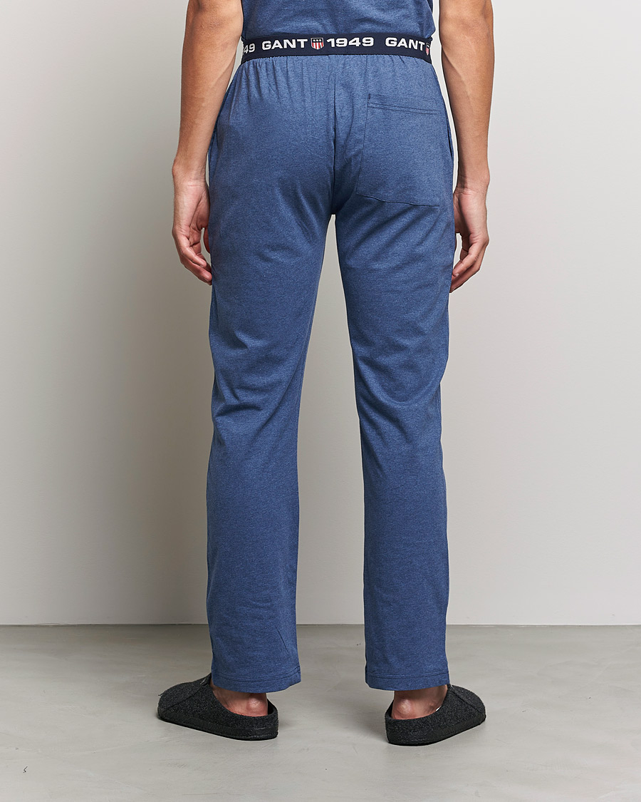 Homme | Peignoirs Et Pyjamas | GANT | Retro Shield Pyjama Pants Marine Melange