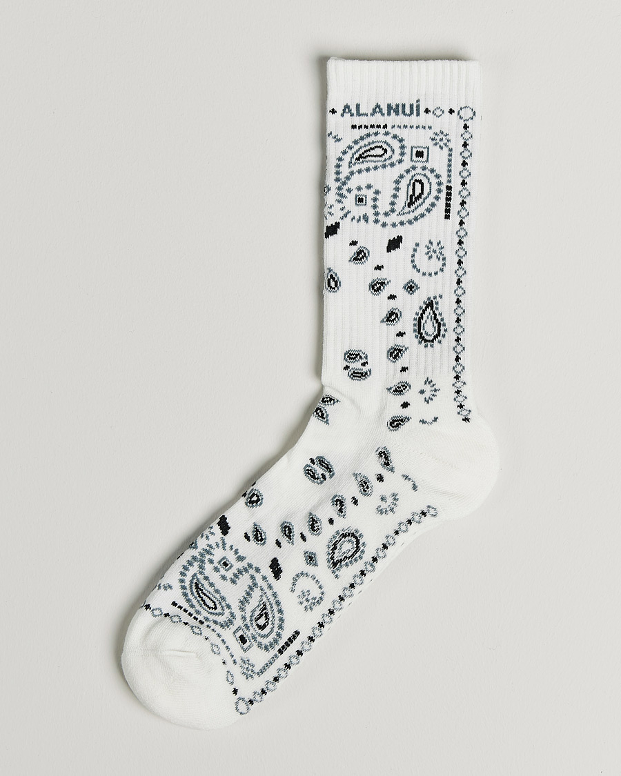 Homme | Sous-Vêtements Et Chaussettes | Alanui | Bandana Printed Socks White