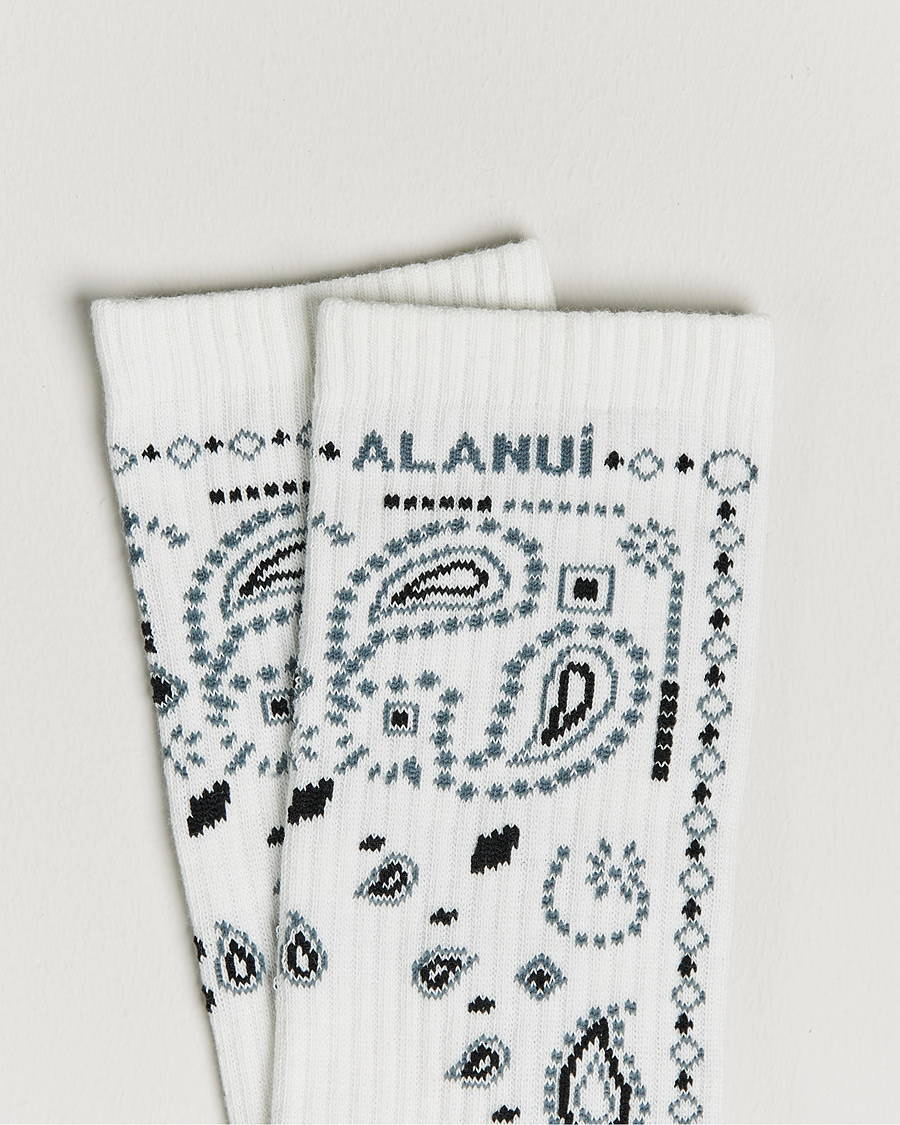 Homme | Sous-Vêtements Et Chaussettes | Alanui | Bandana Printed Socks White
