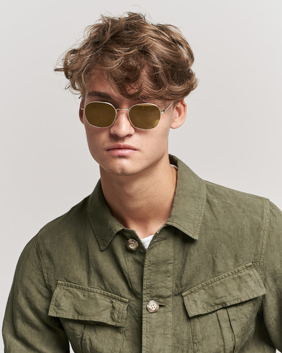 Heren | Oliver Peoples Ades Sunglasses Gold | Oliver Peoples | Ades Sunglasses Gold