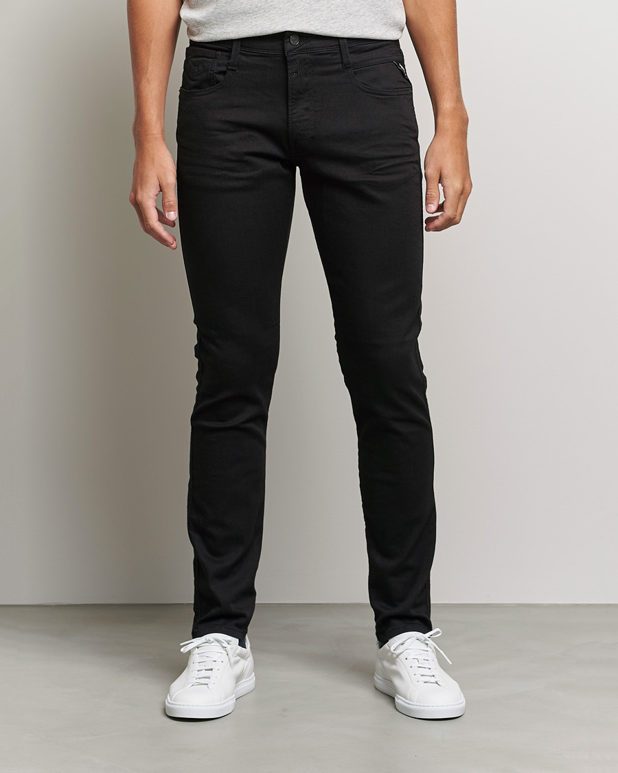 Homme | Jeans | Replay | Anbass Powerstretch Jeans Black