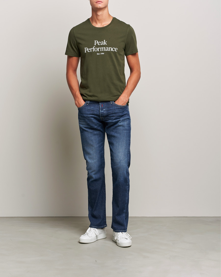 Heren | Jeans | Replay | Waitom Recycled Stretch Jeans Medium Blue