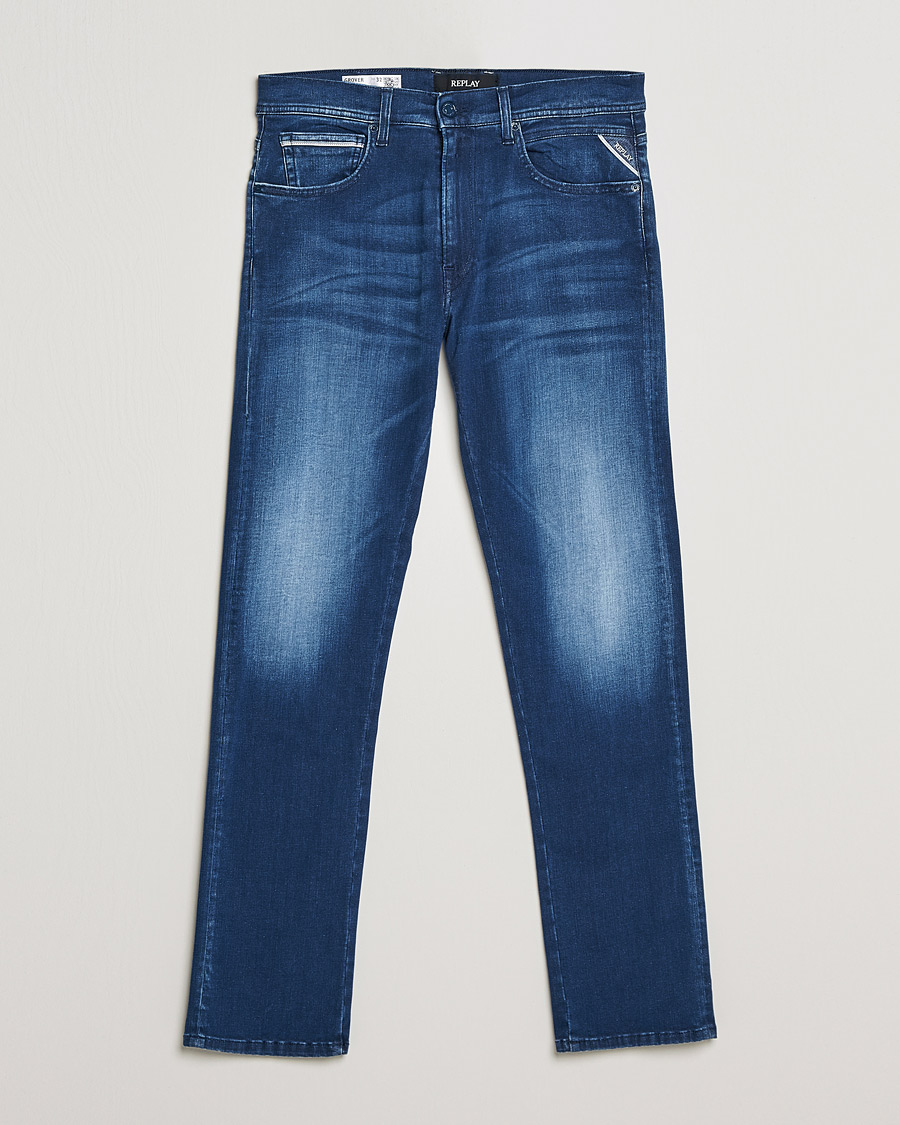 Homme | Jeans | Replay | Grover Hyperflex Jeans Medium Blue