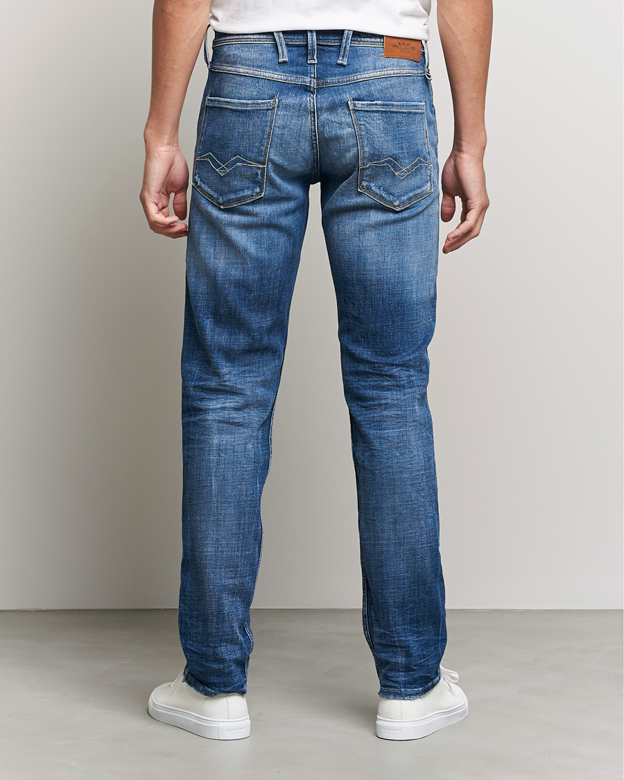 Heren | Jeans | Replay | Anbass 5 Years Wash Jeans Light Blue