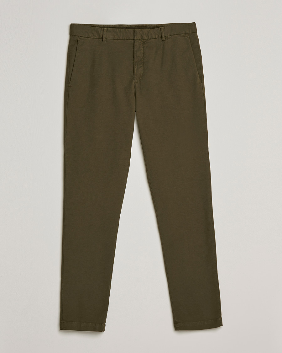 Heren | Broeken | Replay | Sartoriale Comfort Stretch Chinos Military
