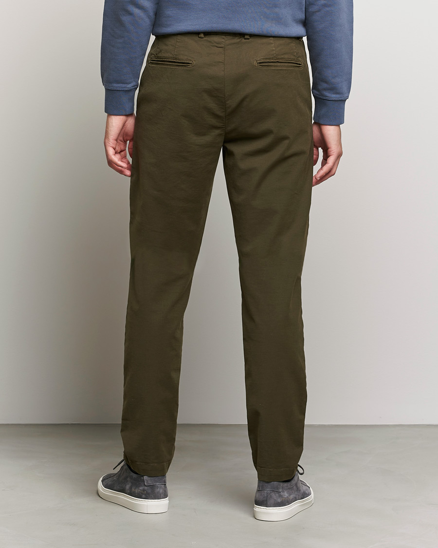 Heren | Broeken | Replay | Sartoriale Comfort Stretch Chinos Military