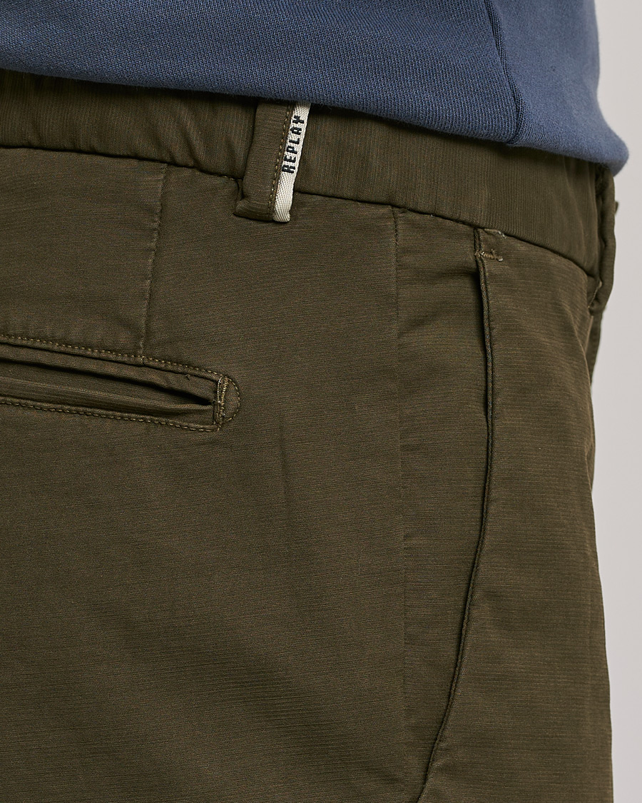 Heren | Broeken | Replay | Sartoriale Comfort Stretch Chinos Military