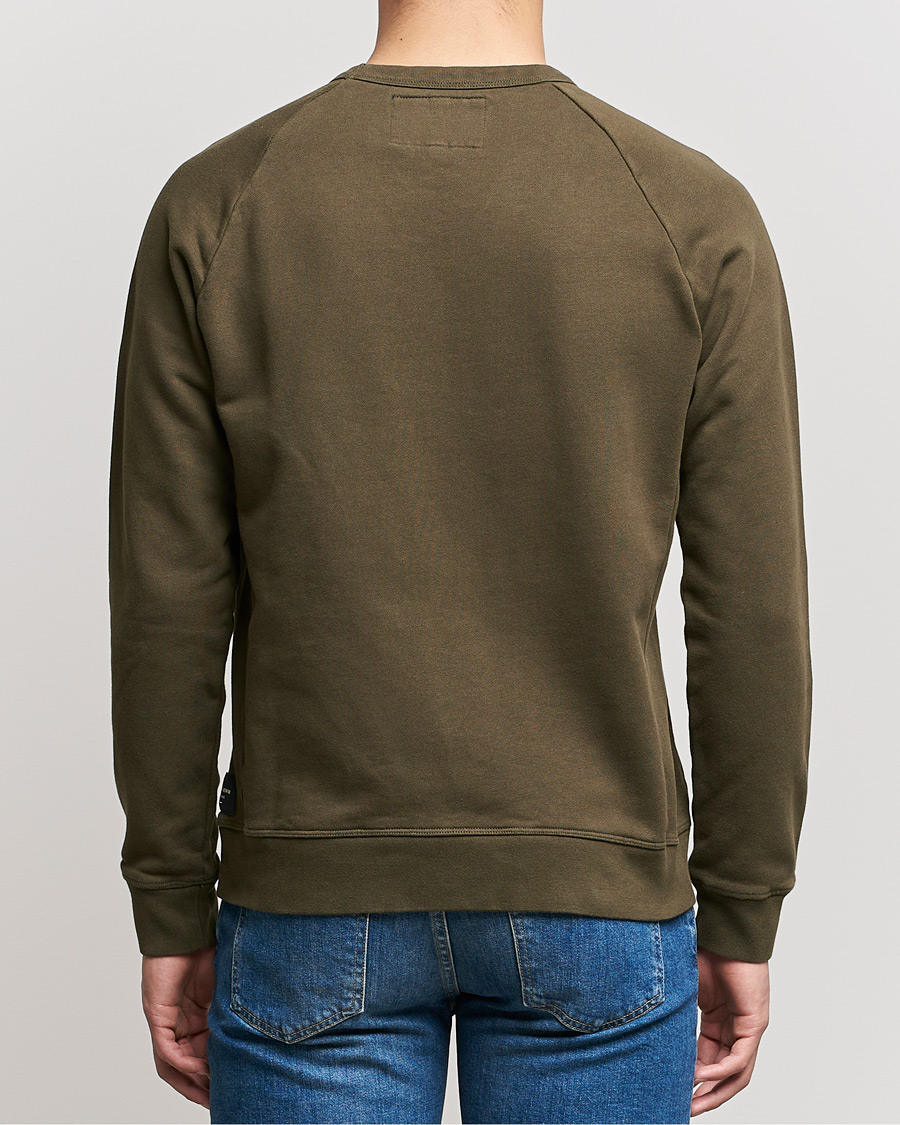 Heren | Truien | Replay | Sartoriale Jersey Crew Neck Sweatshirt Military