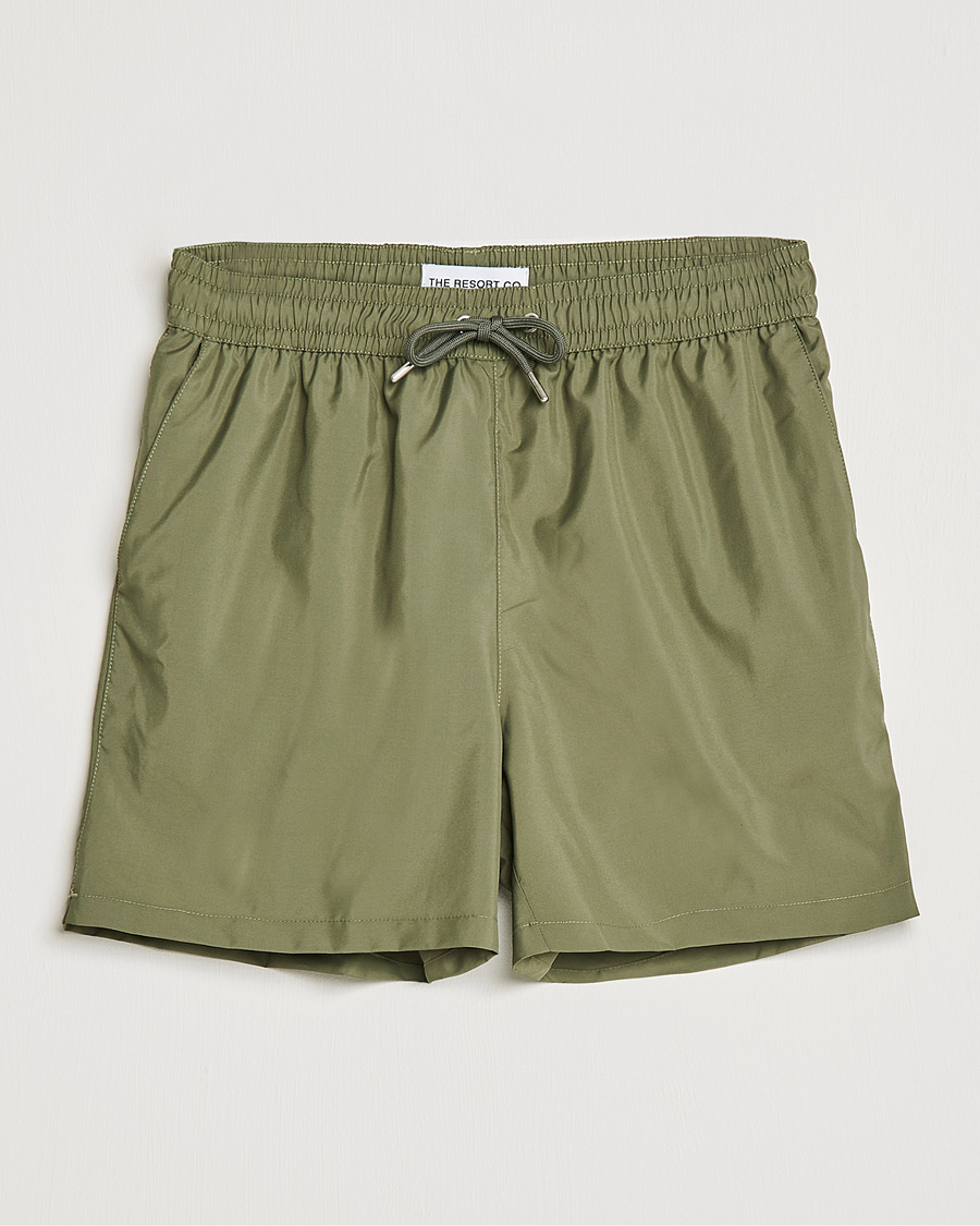 Homme | Maillots De Bain | The Resort Co | Classic Swimshorts Ivy Green