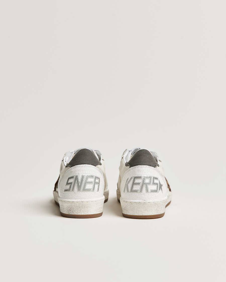 Homme | Golden Goose Deluxe Brand Ball Star Sneakers White/Leopard | Golden Goose | Deluxe Brand Ball Star Sneakers White/Leopard