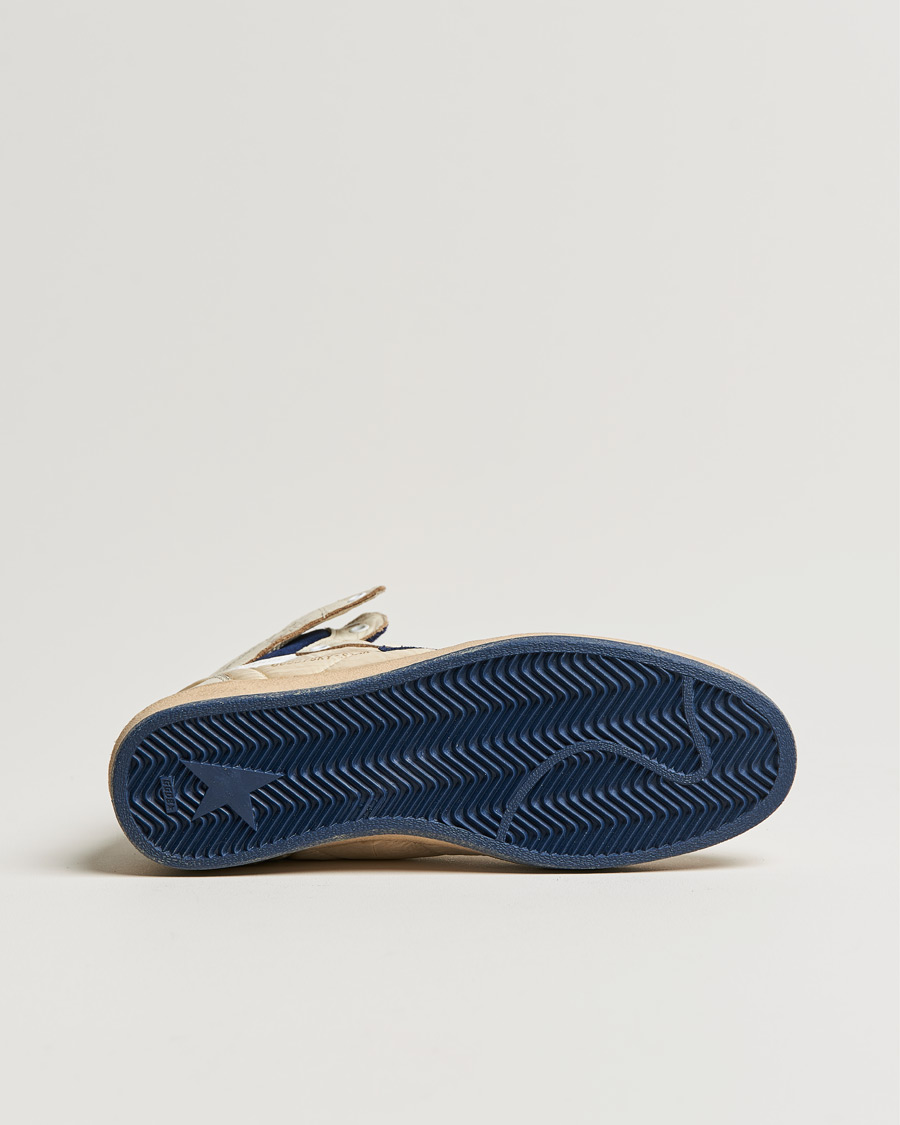 Homme | Golden Goose Deluxe Brand Sky Star Vintage Basket Sneaker White/Dark Blue | Golden Goose | Deluxe Brand Sky Star Vintage Basket Sneaker White/Dark Blue