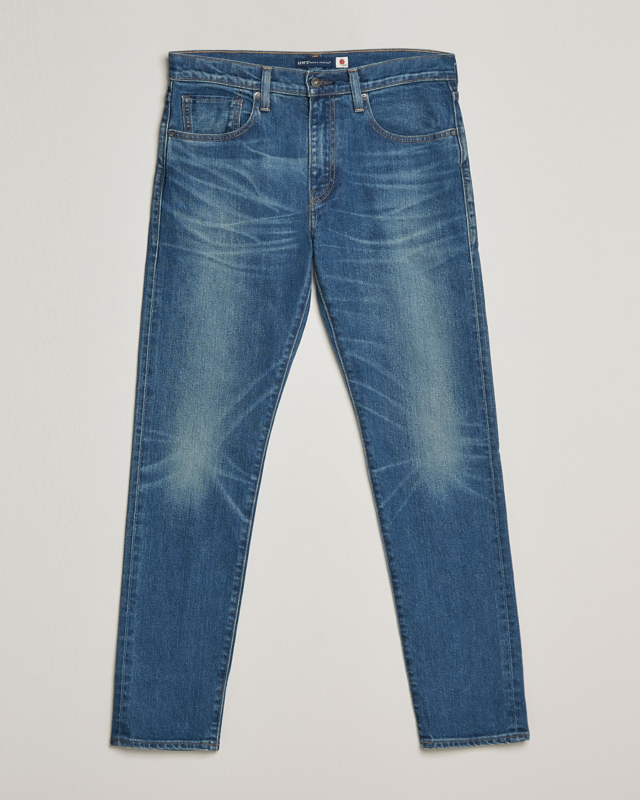 Homme | Jeans | Levi's Made & Crafted | 512 Slim Fit Stretch Jeans Aokigahara Mij Indigo Worn
