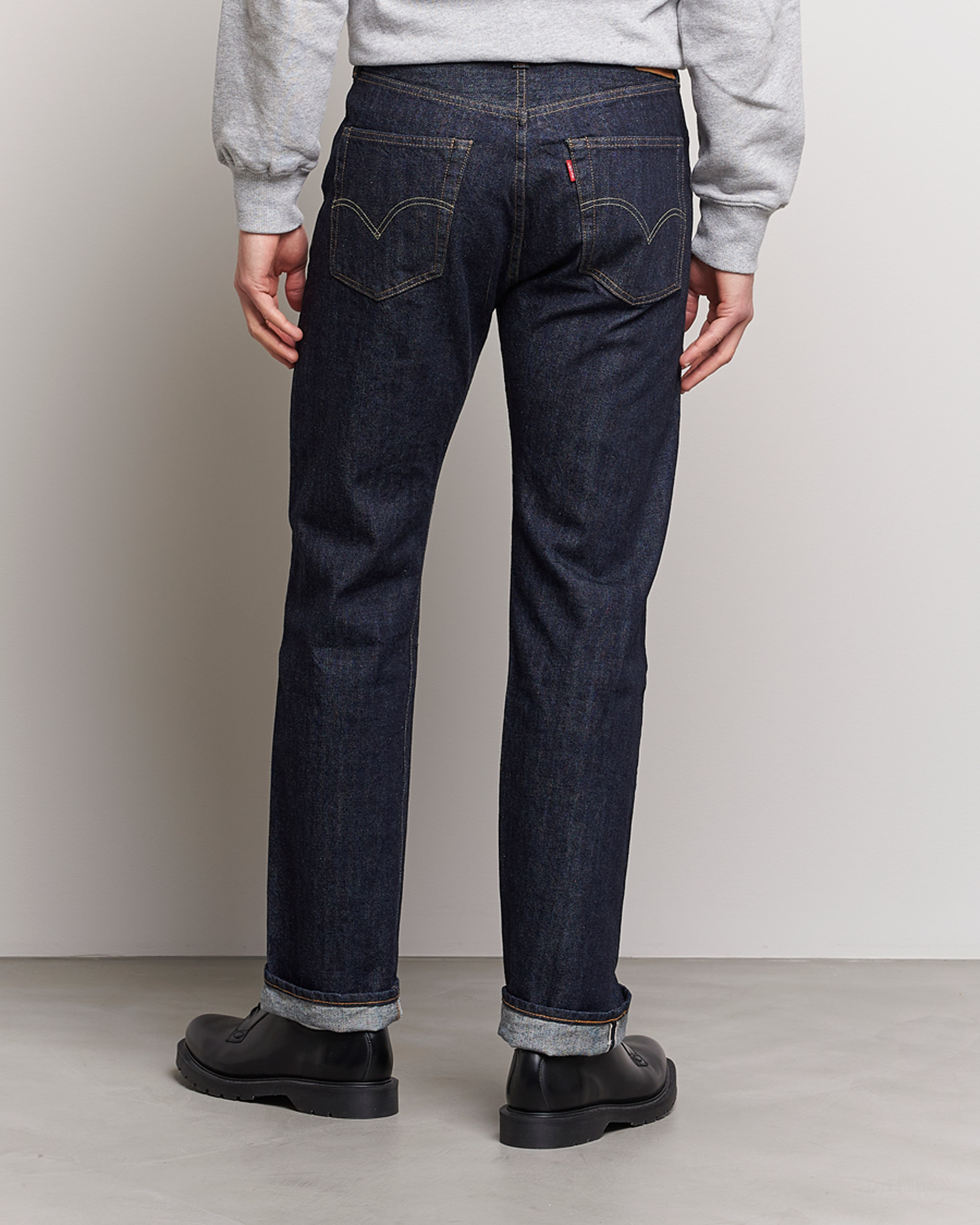 Heren | Jeans | Levi's Vintage Clothing | 1947 Straight Slim Fit 501 Selvedge Jeans Fine Struttin