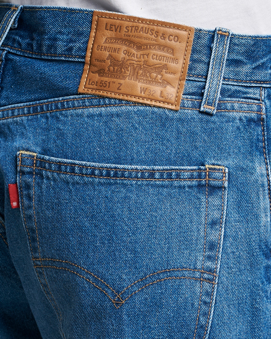 Homme | Jeans | Levi's | 551Z Authentic Straight Fit Jeans Medium Indigo