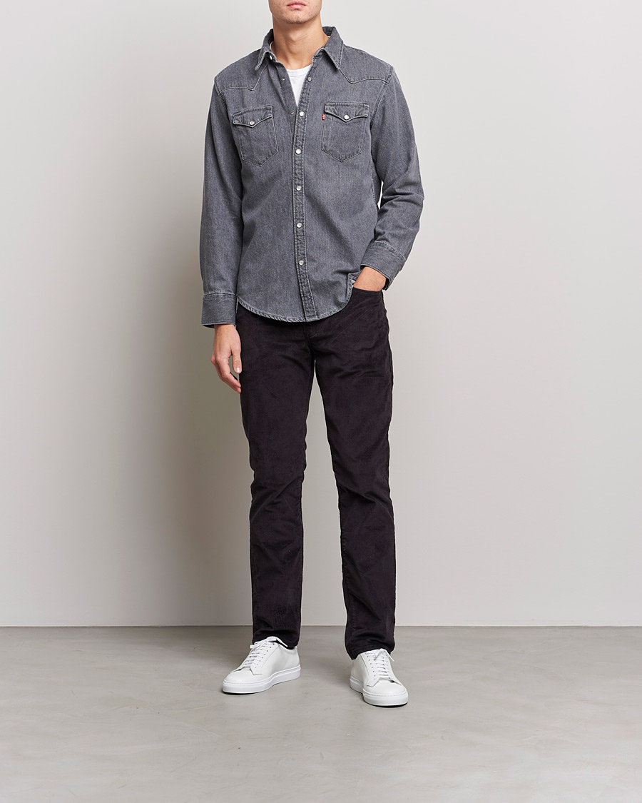 Homme | Chemises | Levi's | Barstow Western Standard Shirt Gray Stonewash