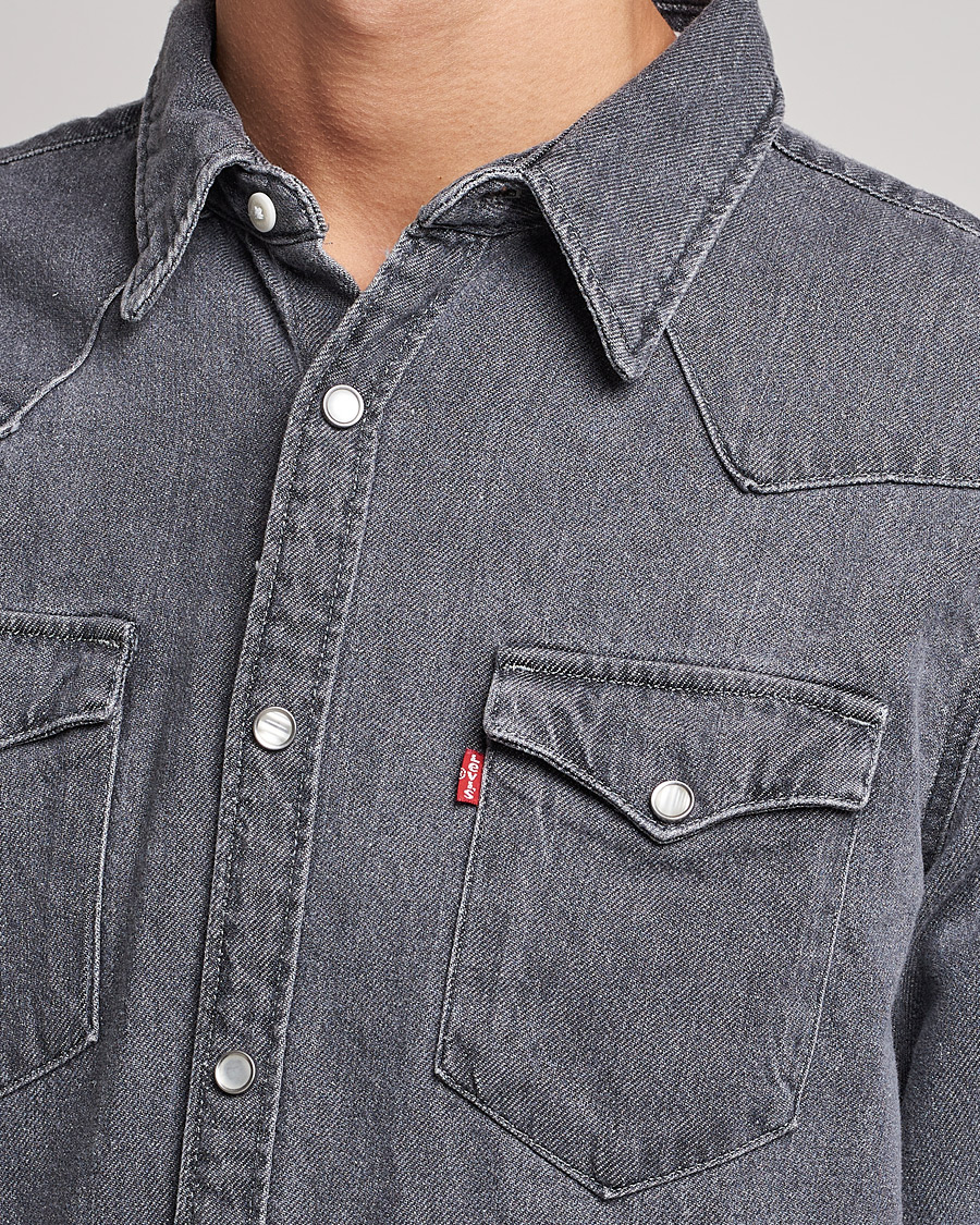 Homme | Chemises | Levi's | Barstow Western Standard Shirt Gray Stonewash
