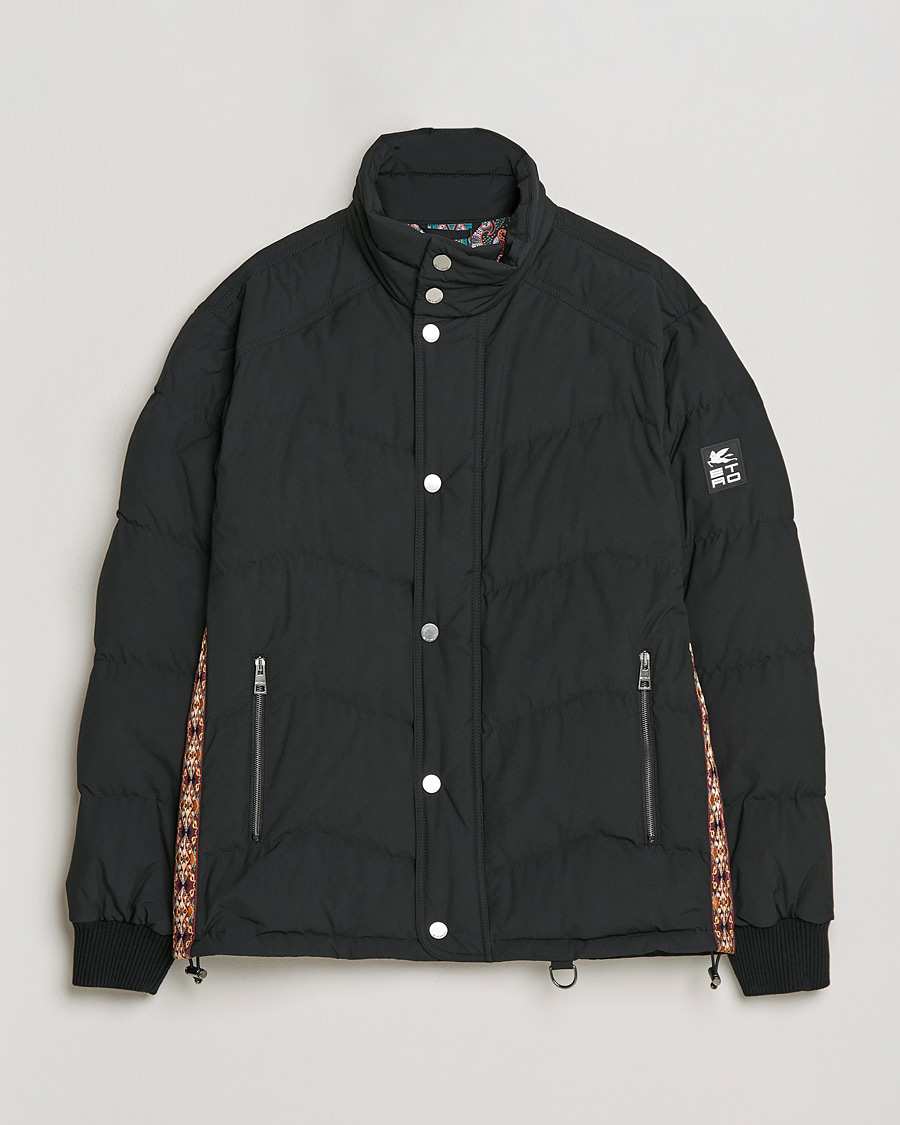Heren | Jassen | Etro | Printed Down Jacket Black